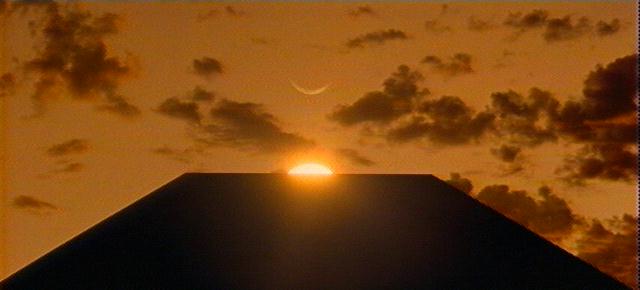Monolith, 

and sunrise